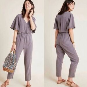 Anthropologie Cloth & Stone Gulpiyuri jumpsuit size small New With Tags
